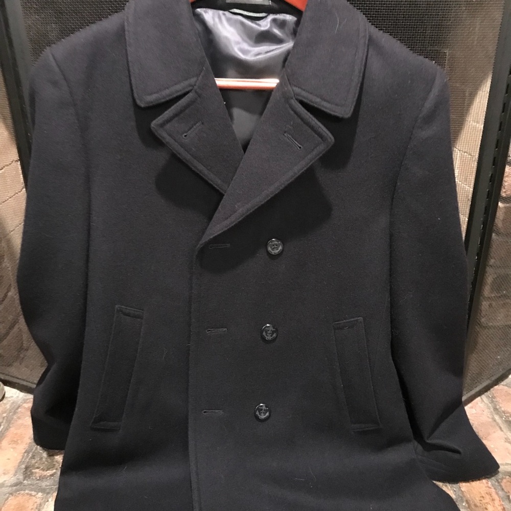 Ralph Lauren Pea Coat- Blue